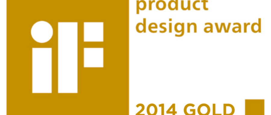 iF GOLD PRODUCT DESIGN AWARD 2014